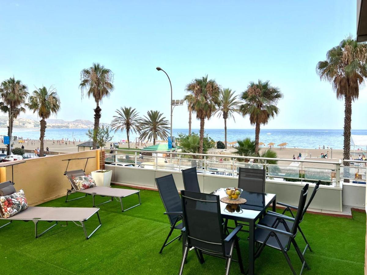 Malagueta Beach I & Private Terrace By Ele Apartments マラガ エクステリア 写真