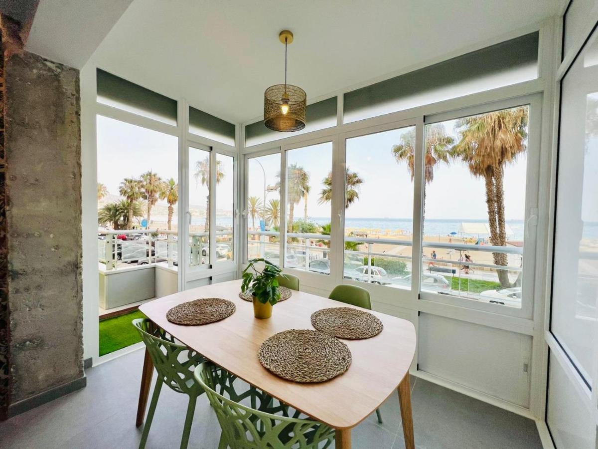 Malagueta Beach I & Private Terrace By Ele Apartments マラガ エクステリア 写真